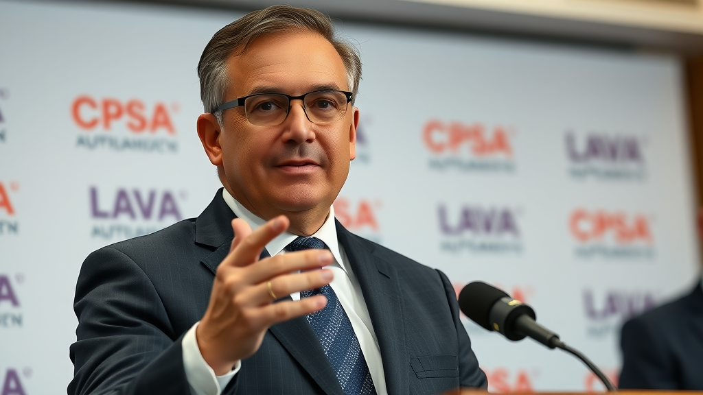 corporate reputation management CEO calm addressing crisis press conference
