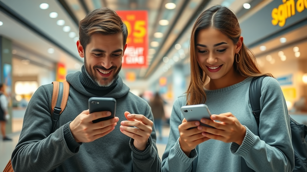 Consumers engaging with social commerce through interactive mobile ads on social media platforms