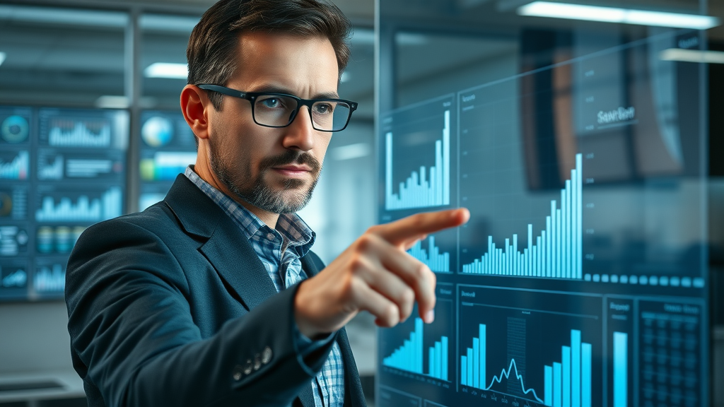 digital branding strategist analyzing branding metrics for business growth