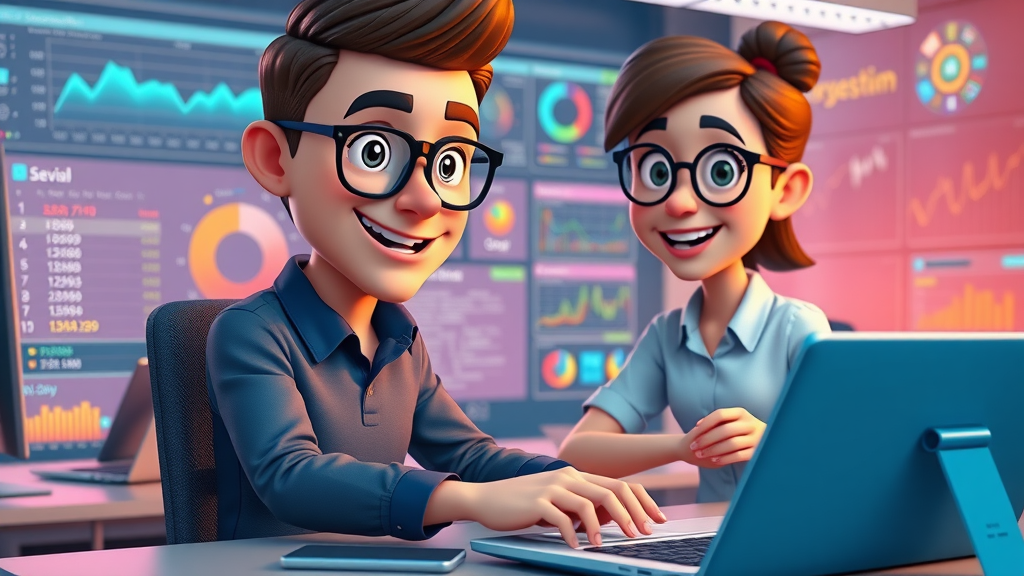 creative digital marketing agency campaign with personalized targeting and vibrant analytics dashboard
