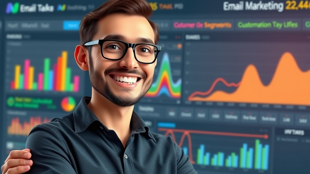 Email marketing expert designing automated and personalized campaigns for higher conversion rates