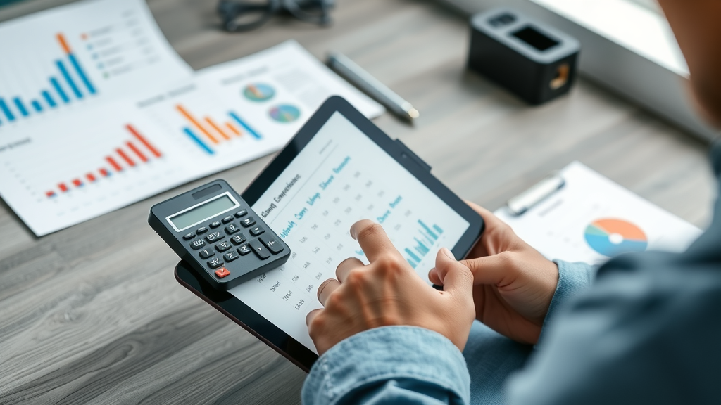ad budget planner calculating full cost per click display ads campaign monthly outlay
