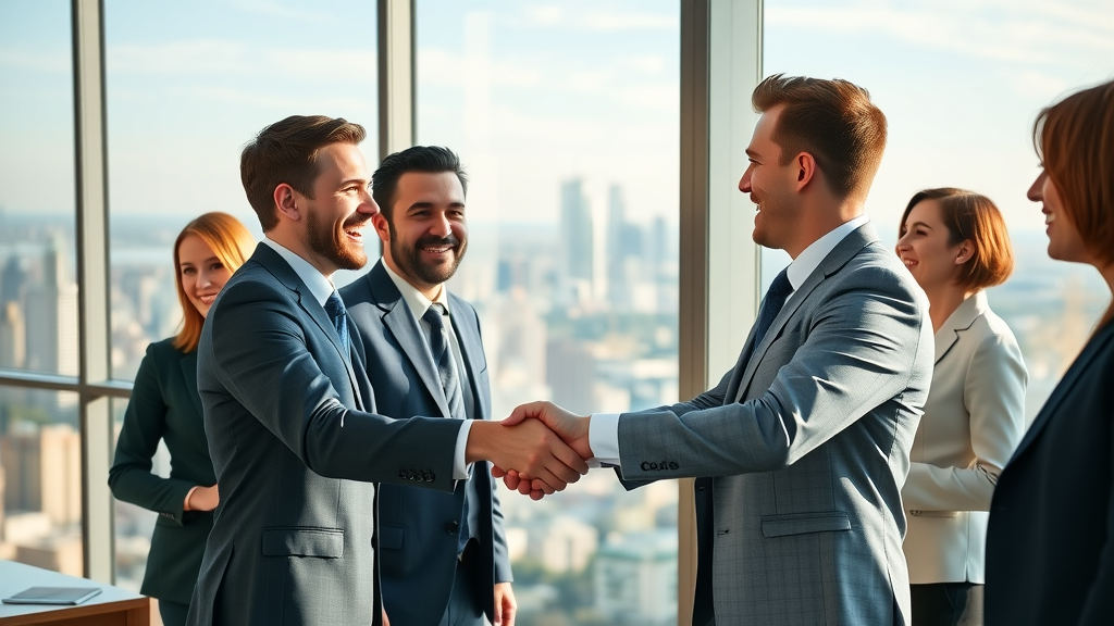 corporate reputation professionals successful meeting agreement positive corporate