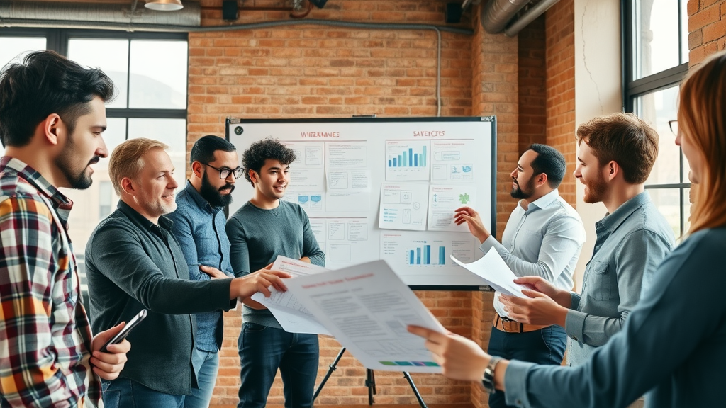website design services - web development team planning website launch