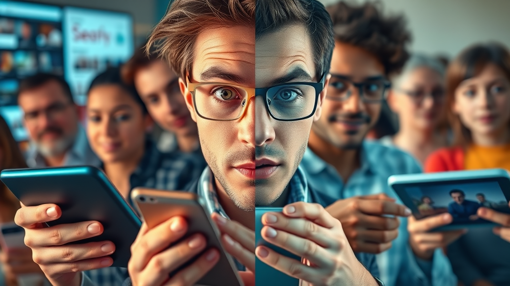 Comparison of paid search ads vs display ads and video ads presented side by side across multiple devices.