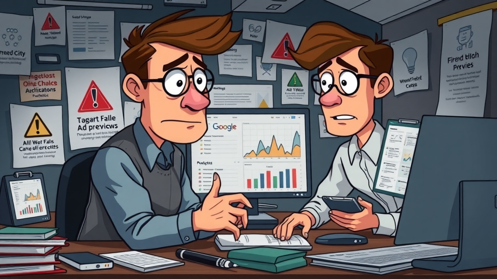 marketers encountering negative analytics due to common paid advertising errors in digital campaign workspace