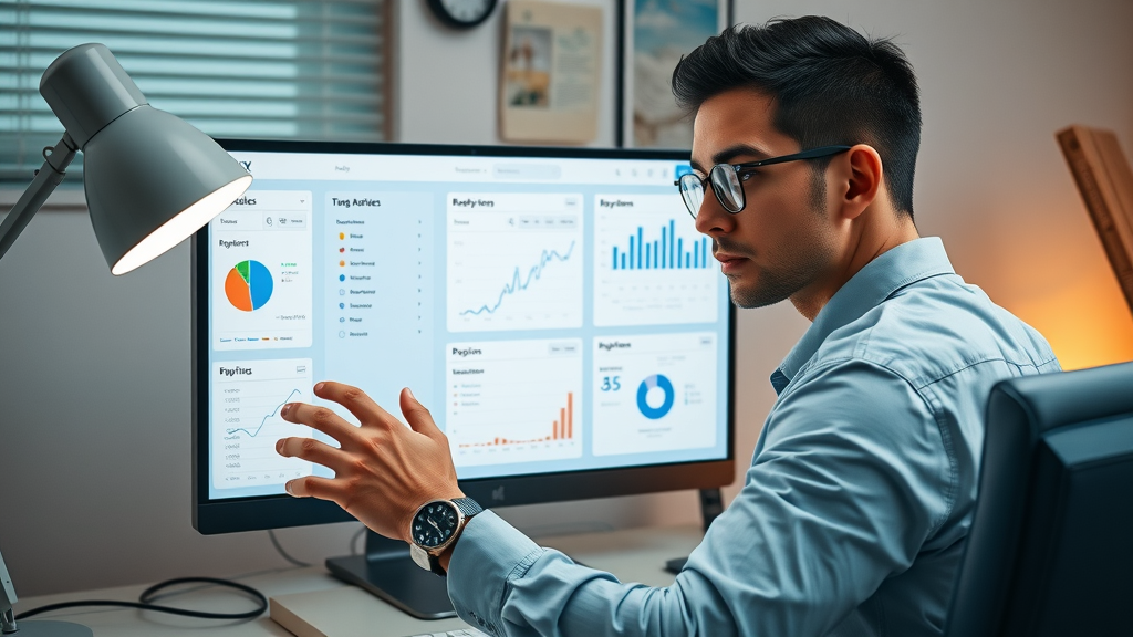 Computer screen showing top SEO tools for content marketing research