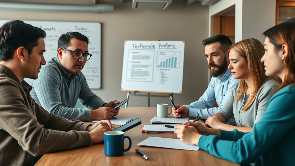 marketing team brand strategy social media influencer profiles campaign planning