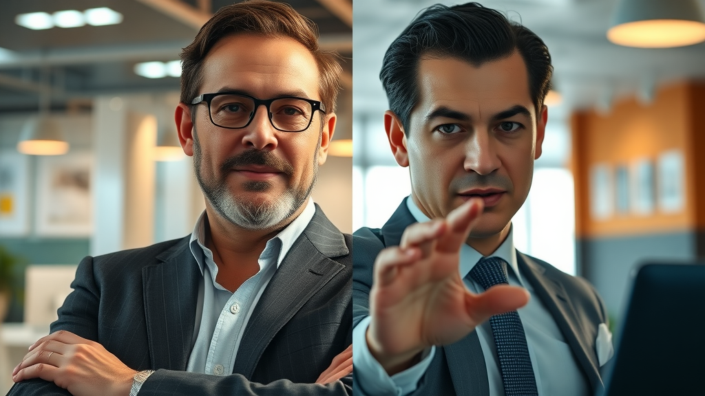 Split-screen image: brand thriving on positive reviews and another handling crisis with strong reputation management strategies
