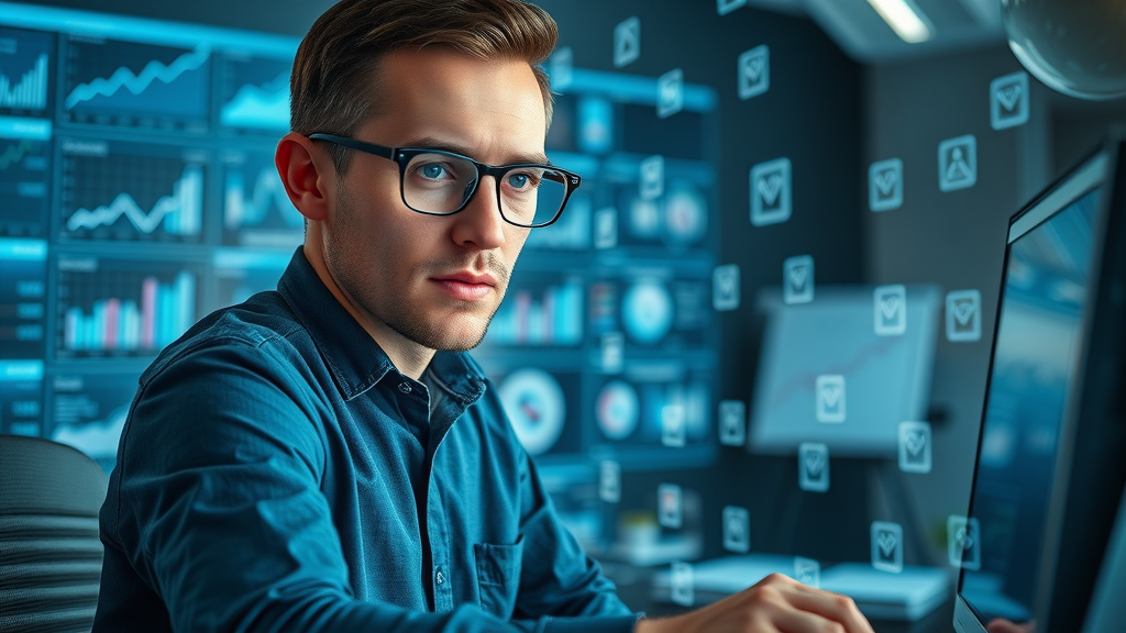 Email marketing automation workflow with segmentation and integration