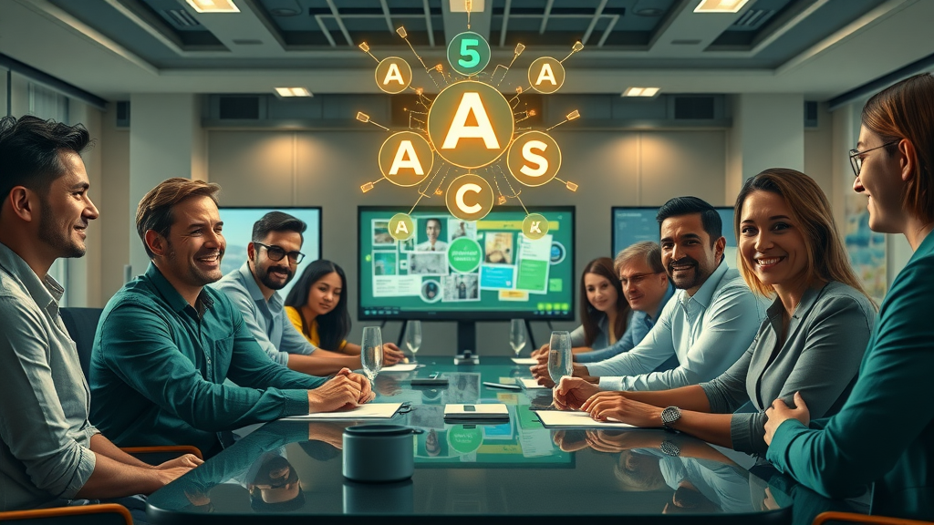 professional team, collaborating on five A