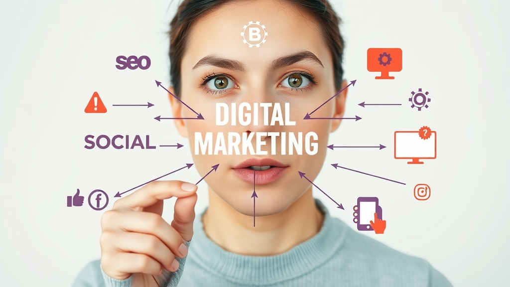 Major digital marketing elements like SEO, content marketing, social media marketing and mobile marketing
