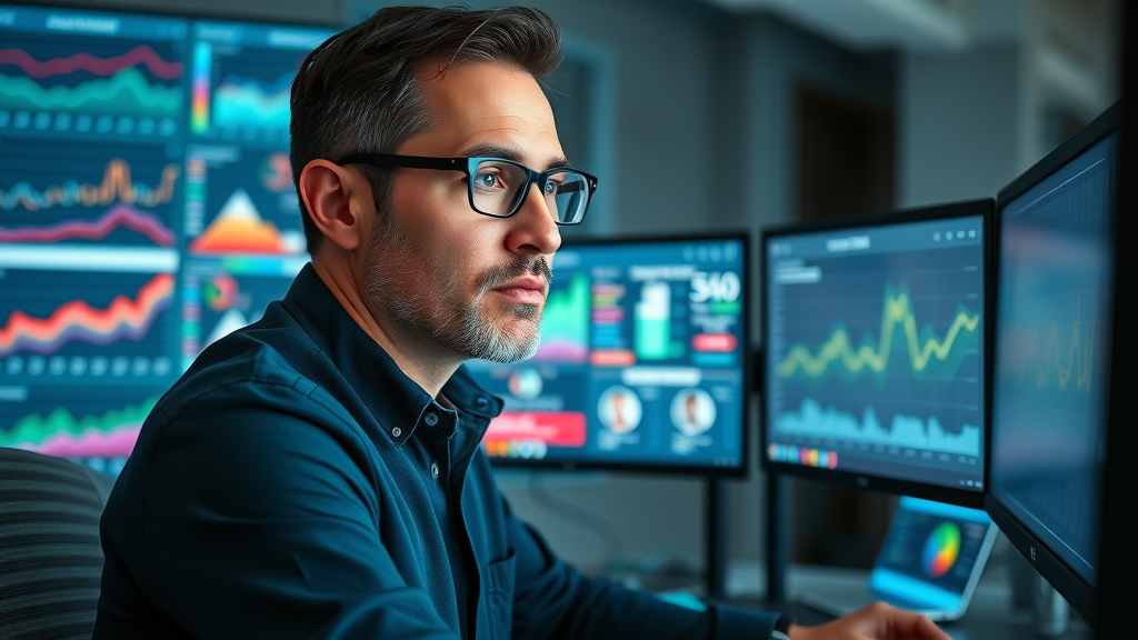 professional social media manager monitoring brand reputation, customer trust building through digital engagement