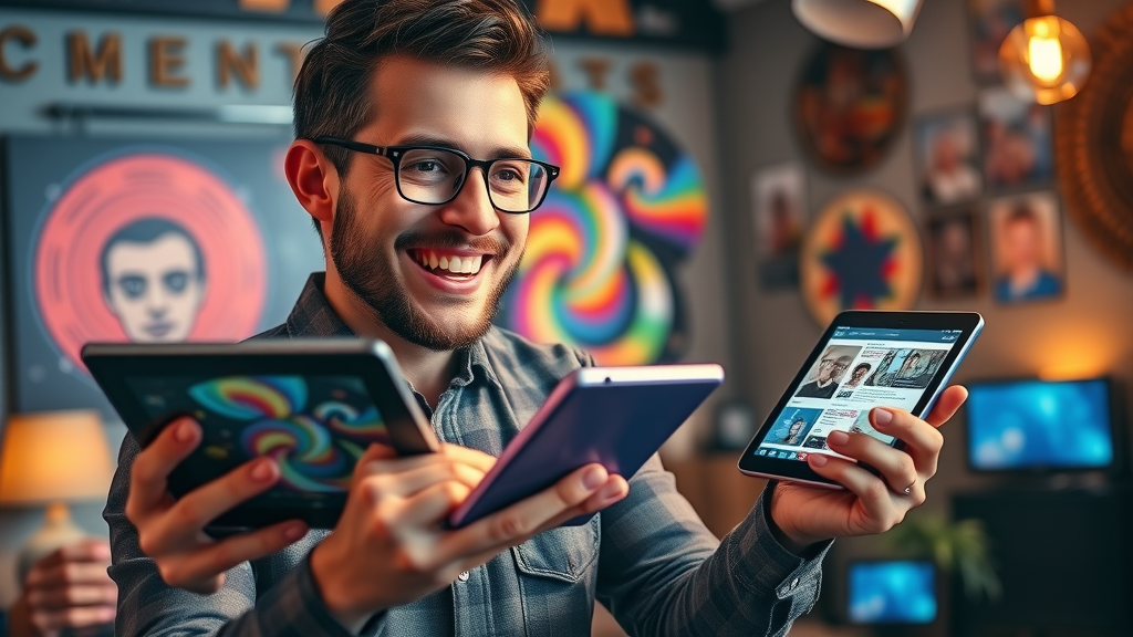 content marketing and digital branding with dynamic content creation across multiple devices