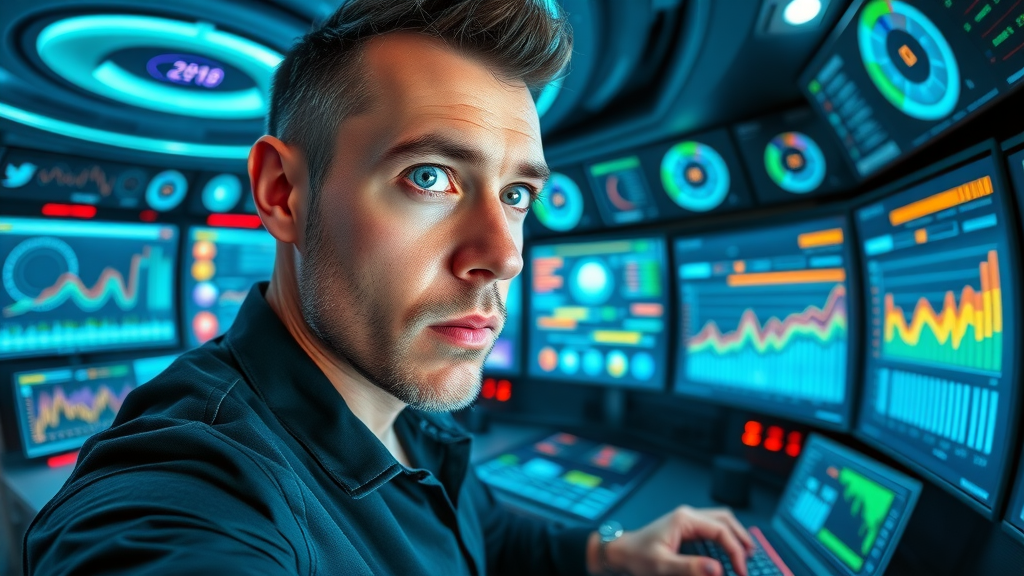 digital marketer monitoring Sterling Heights business social media and reviews