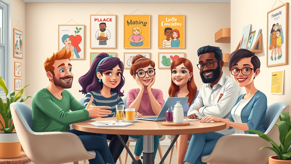Influencer and brand team collaborating on impactful creative marketing concepts