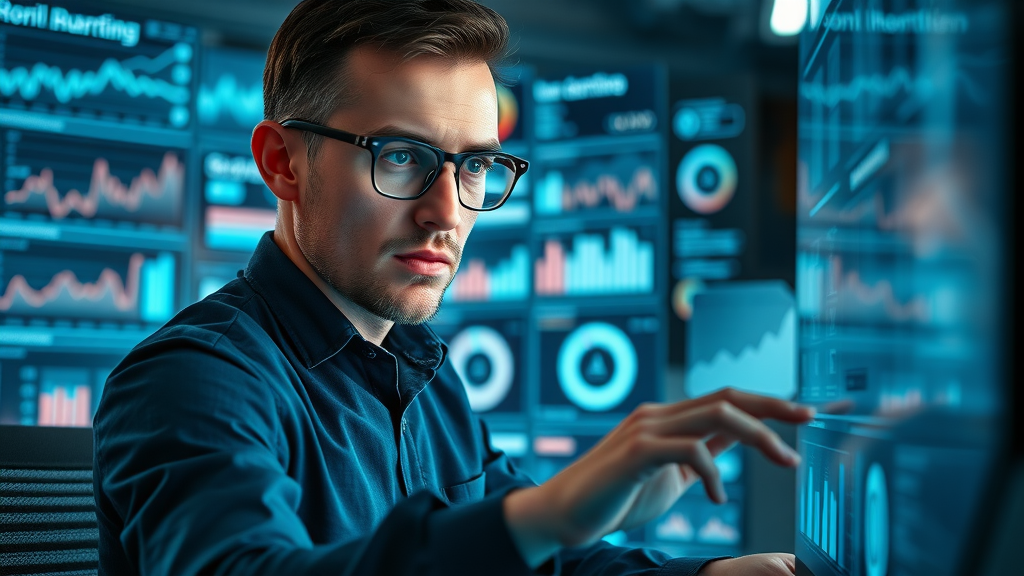 marketing specialist monitoring brand reputation metrics for Sterling Heights business, social listening, analytics