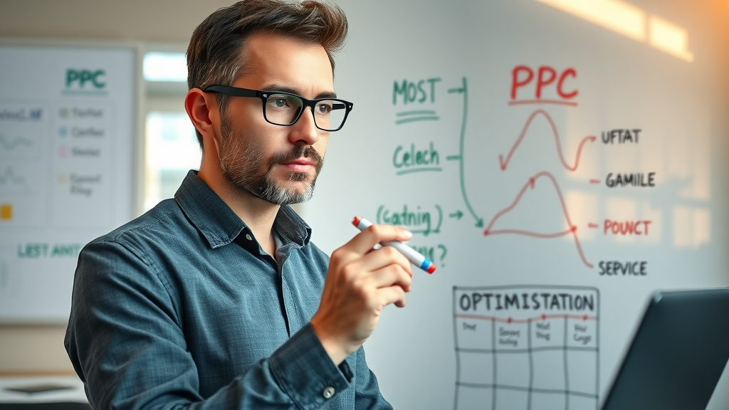 digital marketing strategist developing solutions to common PPC campaign challenges