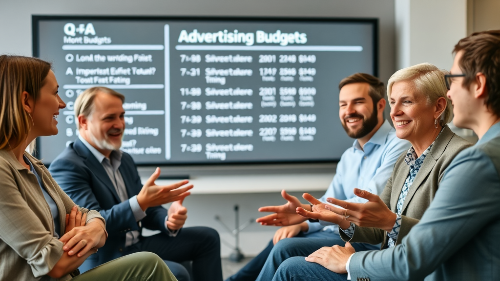 Advertising budget optimization: professional panel answers advertising budget FAQs